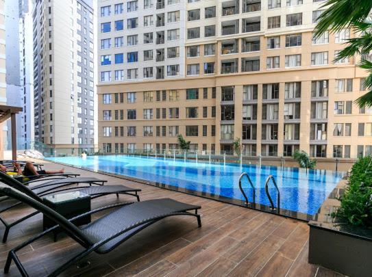 Spacious Studio-Saigon Royal-Hana'S Apart-14 Ho Či Minovo Město Exteriér fotografie