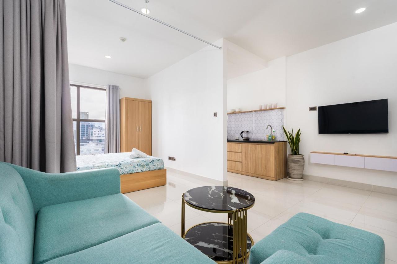 Spacious Studio-Saigon Royal-Hana'S Apart-14 Ho Či Minovo Město Exteriér fotografie